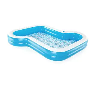 Comparateur de prix : Bestway Piscine Gonflable Familiale Sunsationa 305x274x4 Cm 305x274x4 cm