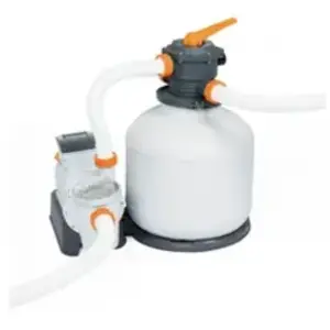 Comparateur de prix : Bestway Filtre à sable piscines de 1100 à 66 600L avec minuterie de 11355L-h