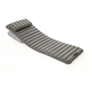 BESTWAY Matelas floqué Flexchoice 3 en 1 + 2 coussins I Beam - 191 x ... pas cher