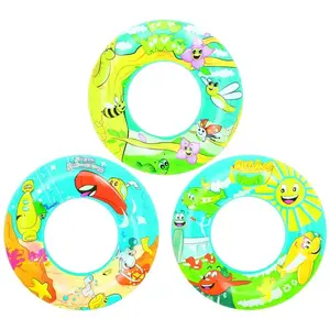 Comparateur de prix : Bestway - Bouée Ronde Design diamètre 56 cm, modèles Assortis, 1 pièce