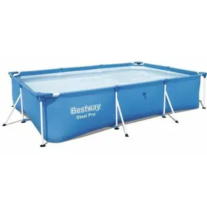 Comparateur de prix : Bestway - Piscine hors sol rectangulaire 300 x 201 x 66 cm 56404