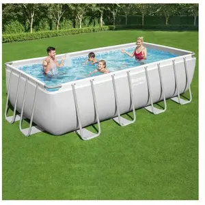Bestway - Piscine tubulaire 4.88 x 2.44 x 1.22 m filtre à cartouche