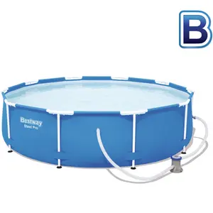 Piscine tubulaire ronde steel pro frame Ø3.05 x h.0.76m BESTWAYVendu parkaufland
