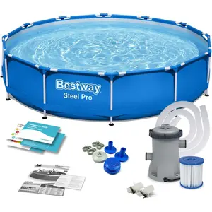 Bestway - Filtre Piscine Cadre Rond 1C 366 h. 76 BW56681Vendu paramazon