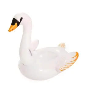 Bestway Accessoire gonflable plage piscine Swan 1.22m * 1.22m cygne Blanc taille : UNI réf : 70807 pas cher