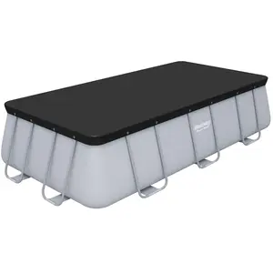 trigano Bâche hivernage pour piscine hors-sol bestway 412x201 cm rectangulaire pas cher