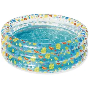 Comparateur de prix : Bestway Piscine Gonflable Ronde Tropical Play Ø150x53 Cm 445 litres