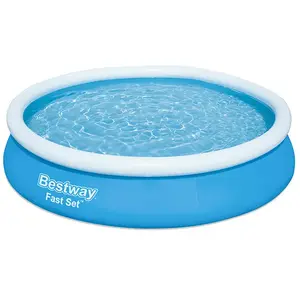 Comparateur de prix : BESTWAY Kit piscine ronde Fast Set Pools - Ø 366 x H 76 cm