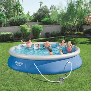 Comparateur de prix : Bestway - Ensemble de piscine Fast Set 457 x 84 cm 57313 n/a