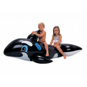 Bestway 41009 Bouée XXL chevauchable Baleine Géante - 203 X 102