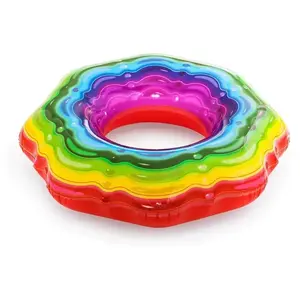 Comparateur de prix : BESTWAY Bouée ronde rubans arc-en-ciel Rainbow Ribbon 115 cm