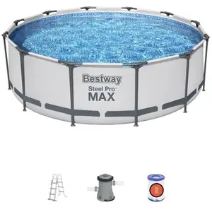 Comparateur de prix : Piscine tubulaire Steel Pro Max ronde 3,66 x 1,00 m - Bestway