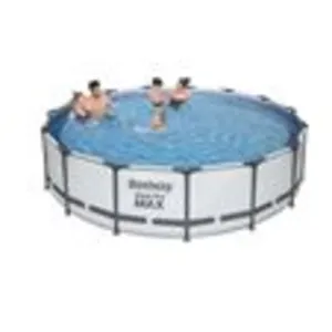 Bestway - Piscine tubulaire ronde Steel Pro Max 4,57 x 1,07 m pas cher