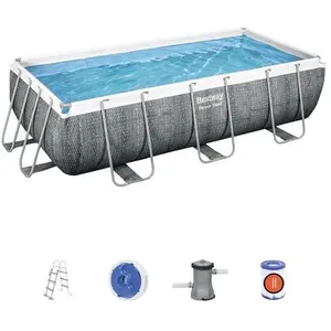 Piscine tubulaire rectangulaire Bestway Power Steel 4,04 x 2,01 x 1,00
