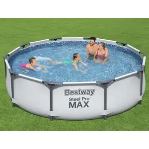 Comparateur de prix : Bestway Ensemble de piscine Steel Pro MAX 305x76 cm TU