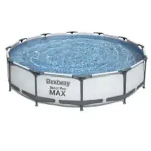Comparateur de prix : Bestway - Piscine avec structure ronde Steel Pro Max 366x76 cm 56416
