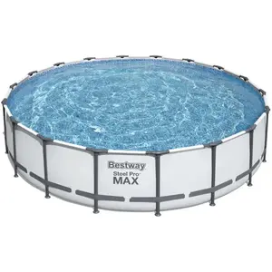 Comparateur de prix : Bestway Steel Pro Max 18' x 48"/5.49m x 1.22m Pool Set