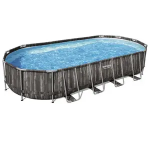 Comparateur de prix : Piscine tubulaire Bestway 7,32m x 3,66m x 1,22m filtre cartouche