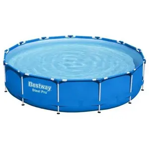 Comparateur de prix : Bestway Piscine hors sol ronde Steel Pro 396 x 84 cm avec pompe