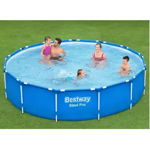 Comparateur de prix : Piscine à cadre Steel Pro 396x84 cm Bestway