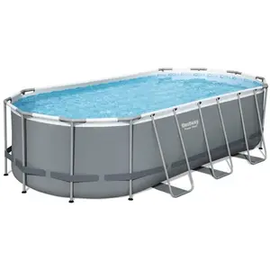 Bestway - Piscine hors-sol Power Steel - Ovale - 549x274x122cm pas cher