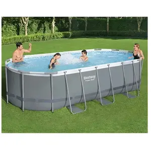 Comparateur de prix : Piscine hors sol Power Steel Ovale 549x274x122 cm Bestway