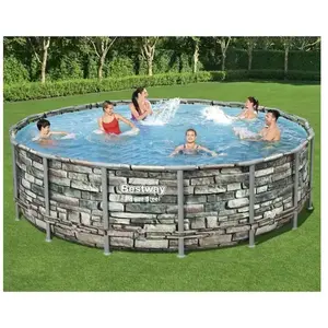 Bestway Bestway Ensemble de piscine Power Steel 488x122 cmVendu parvidaxl