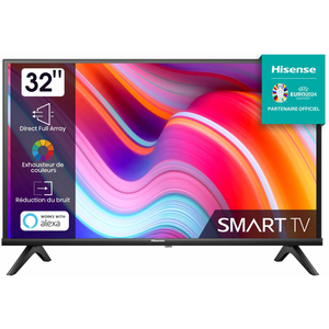 Tv intelligente hisense 32a4k 32' hd dled wi-fi S0448305 pas cher