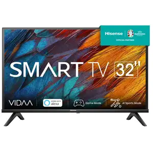Hisense 32A4K 81,3 cm (32 ) HD Smart TV Wifi Noir 200 cd/m² - Neuf pas cher