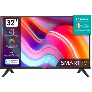 Hisense 32A49K Téléviseur 81,3 cm (32") HD Smart-TV WLAN Noir 200 cd/m pas cher