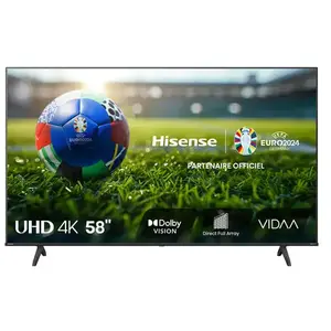 Téléviseur 146 cm UHD 4K LED HISENSE 58A69K pas cher