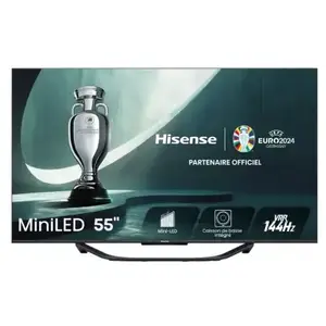 Téléviseur intelligent Hisense 55U7KQ 55" Mini LED Ultra HD 4K HDR10+ pas cher