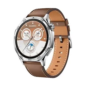Comparateur de prix : Huawei Watch GT 5 46 mm Boîtier acier inoxydable argent avec bracelet ...