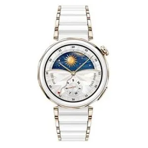 Comparateur de prix : Huawei Watch GT 5 Pro 42 mm Bluetooth Blanc (Céramique) Jana-B29C