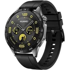 Comparateur de prix : HUAWEI Watch GT 4 Montre Connectée Intelligente Jusqu'à 14 Jours d'autonomie - Compatible avec iOS et Android - Suivi de la fréquence Cardiaque - Montre Sport, SpO2 et GPS - 46MM Noir Version FR