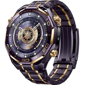 HUAWEI WATCH ULTIMATE DESIGN / Or royal / GPS / ECG / Or 18 carats / B... pas cher