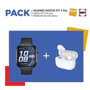 Huawei WATCH FIT 5 PRO BLACK + FREEBUDS 4 WHITE FNAC