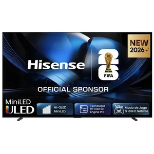 Hisense 100U7SE TV 100" 4K Ultra HD Smart TV Wifi Noir, Gris 1000 cd/m...