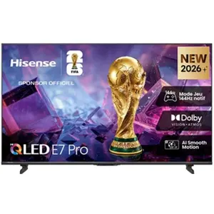 Hisense QLED 75E7S Pro 189 cm 2026 pas cher