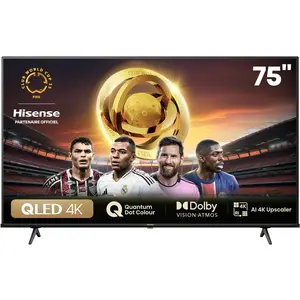 Hisense 75E7NQ Qled Dolby vision & Atmos 60Hz 4K 189cm 2024 pas cher
