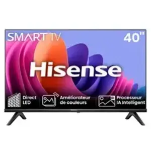 Hisense 40A49N TV 101,6 cm (40") Full HD Smart TV Wifi Noir 200 cd / qm pas cher