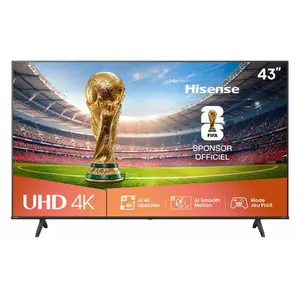 Comparateur de prix : Hisense 43A6Q TV 109,2 cm (43") 4K Ultra HD Smart TV Wifi Noir 300 cd/...