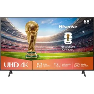 Comparateur de prix : TV LED HISENSE 58A6Q 2025