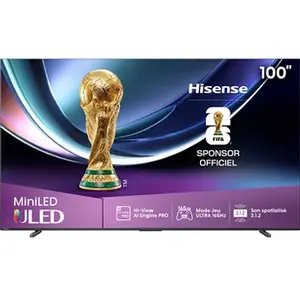 Comparateur de prix : TV Mini Led HISENSE 100U7Q PRO 2025