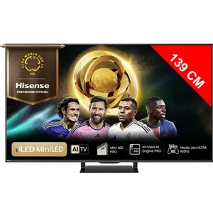 Comparateur de prix : TV Mini Led HISENSE 55U7Q PRO 2025