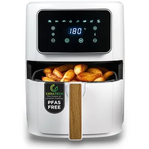 Bergner Friteuse à air chaud 6.9 l 1800 W blanc pas cher