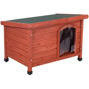 zooplus Exclusive Niche Woody à toit plat taille S: l 85 x P 57 x H 58 cmVendu parzooplus