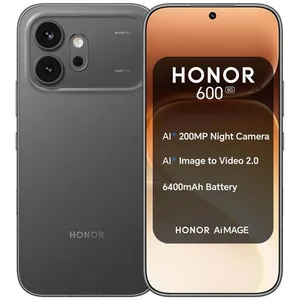 Honor Smartphone 600 5G Double nano SIM 512 Go 6.57" Noir pas cher