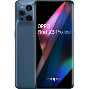 Comparateur de prix : OPPO Find X3 Pro 17 cm (6.7") Double SIM ColorOS 11.2 5G USB Type-C 12 Go 256 Go 4500 mAh Bleu