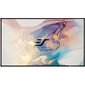 Elite Screens Écran de Projection à Cadre AEON CLR®3 (Ceiling-Light-Rejecting Convient pour : projecteurs à Ultra-Courte focale (UST)) / (l'image : 266x149 (120") /16:9)Vendu paramazon